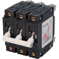 Blue Sea Systems Circuit Breaker, C Series 100A, 3 Pole, 120/240V AC 7290